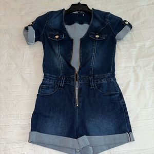 Bebe Jean short romper